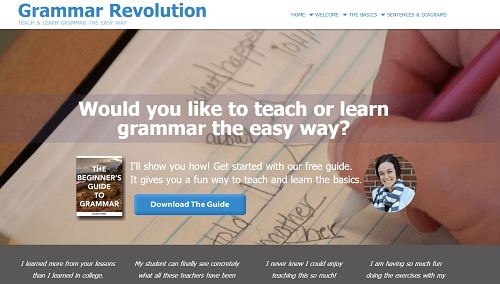 blog hoc tieng anh hieu qua danh cho sinh vien English Grammar Revolution