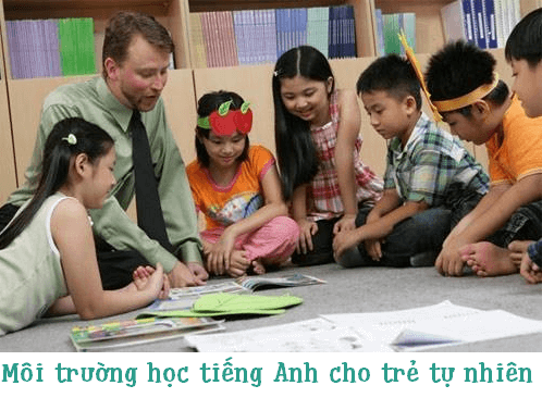 day tieng anh cho tre mam non