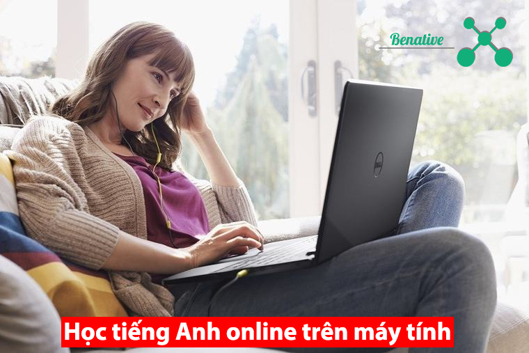 Hoc tieng anh online tren may tinh