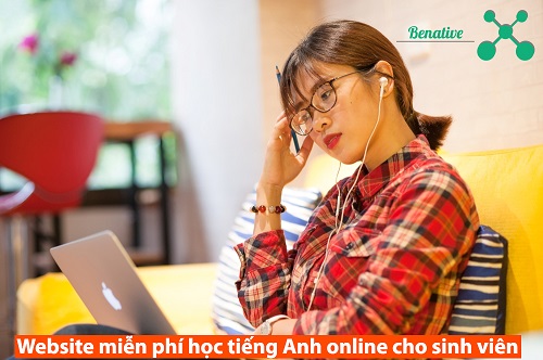 web hoc tieng Anh online cho sinh vien