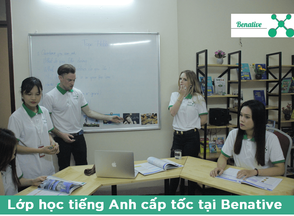 Benative – trung tâm học tiếng Anh cấp tốc uy tín tại Hà Nội