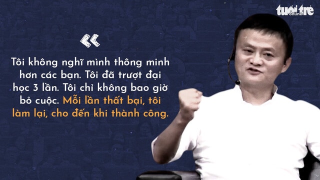 Cùng Jack Ma luyện tiếng Anh qua bài diễn thuyết đầy cảm hứng