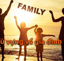 Từ vựng tiếng Anh về gia đình