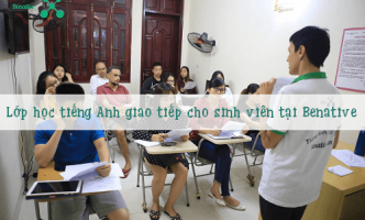 lop hoc tieng anh giao tiep tai benative