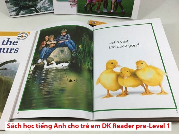 Sách học tiếng Anh cho trẻ em DK Reader pre-Level 1