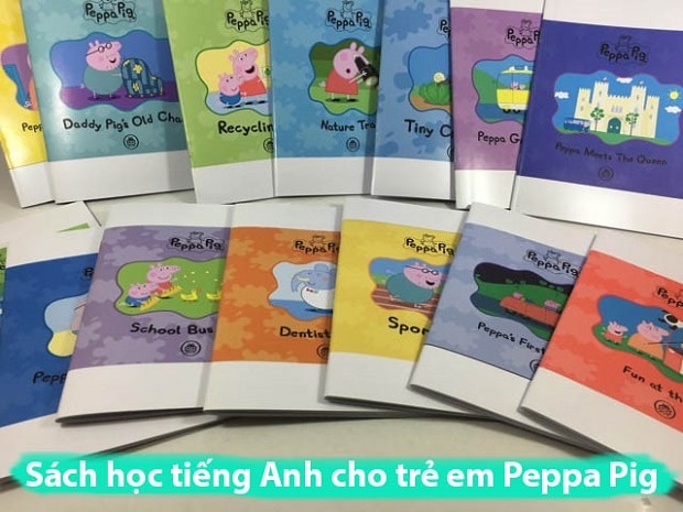 Sách học tiếng Anh cho trẻ em Peppa Pig
